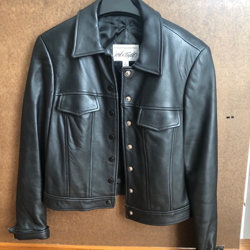 100% leather jacket 🧥